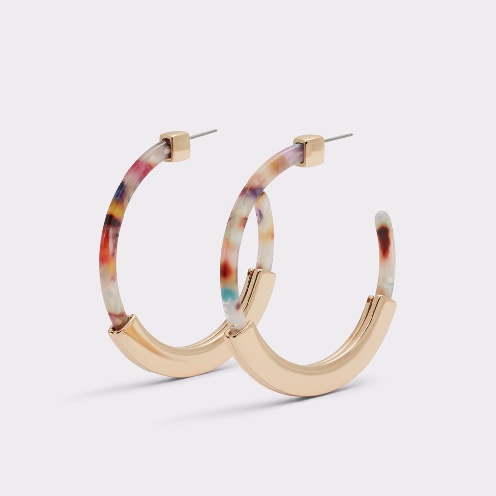 Multi Colored Hoops
